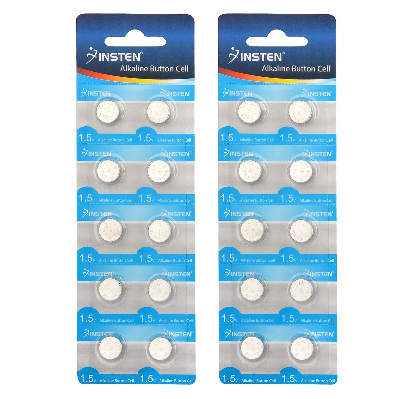 20 pcs Alkaline Batteries AG13 AG-13 LR44 357 357A A76 303 L1154 1128MP 1166A D76A G13A GPA7 GPA76 1.5v Coin Cell Battery by Insten